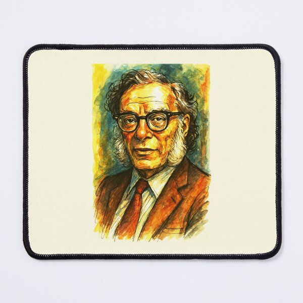 Item preview, Isaac Asimov Robotics literature designed and sold by Sarcastic designs.