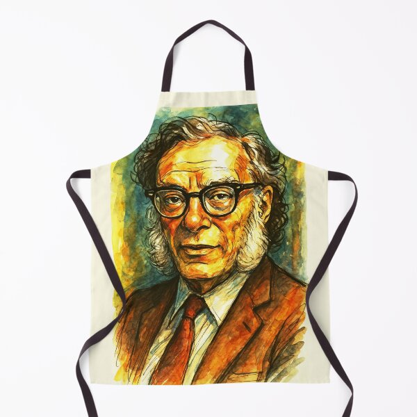Item preview, Isaac Asimov Robotics literature designed and sold by Sarcastic designs.