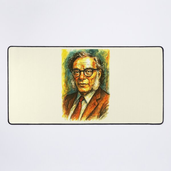 Item preview, Isaac Asimov Robotics literature designed and sold by Sarcastic designs.