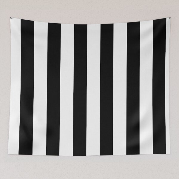 Item preview, Black and White Vertical Stripe Only Design designed and sold by Pickle Wicked Designs.