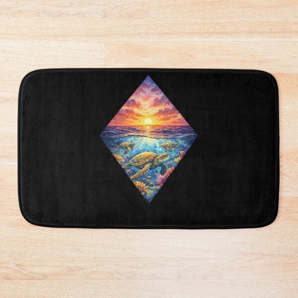 Item preview, Turtle Sunset Artwork designed and sold by Planetporridge.