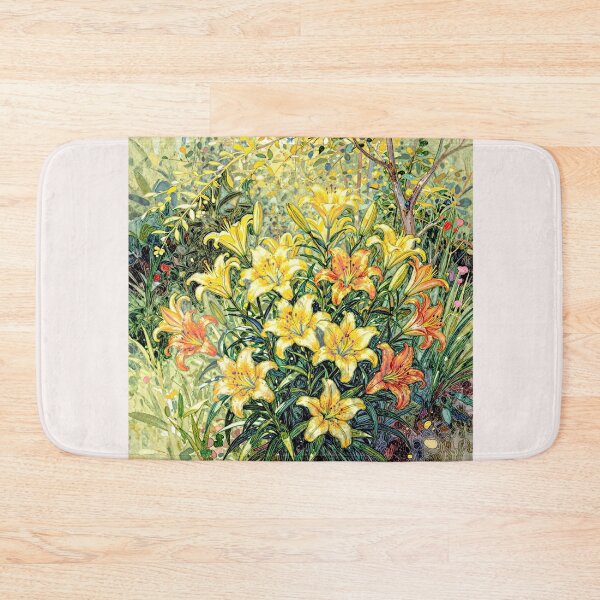 Item preview, Yellow oranged lilies to Mariana #1 designed and sold by Helios Be. Lavsh.