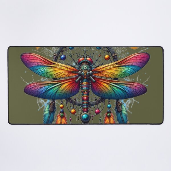 Item preview, Mystic Dragonfly Art designed and sold by WAKYSHOP.