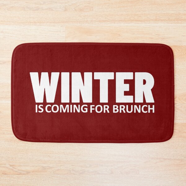 Item preview, Winter Is Coming for Brunch – Funny Brunch Lover Foodie Tee designed and sold by Nigflute.
