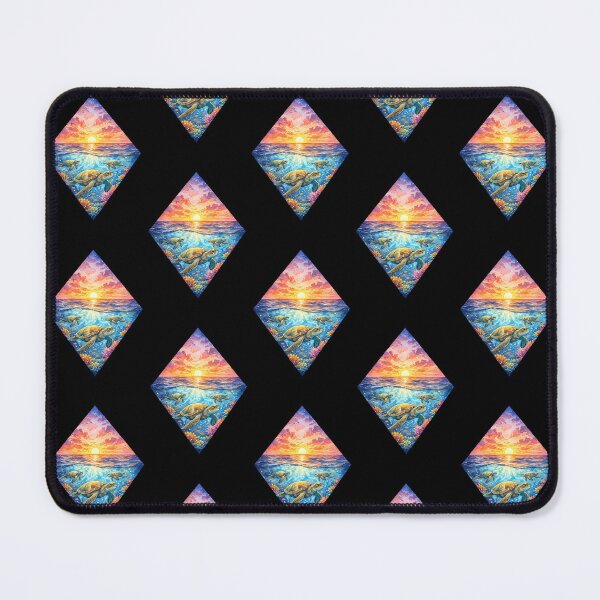 Item preview, Sea Turtle Sunset Artwork designed and sold by Planetporridge.
