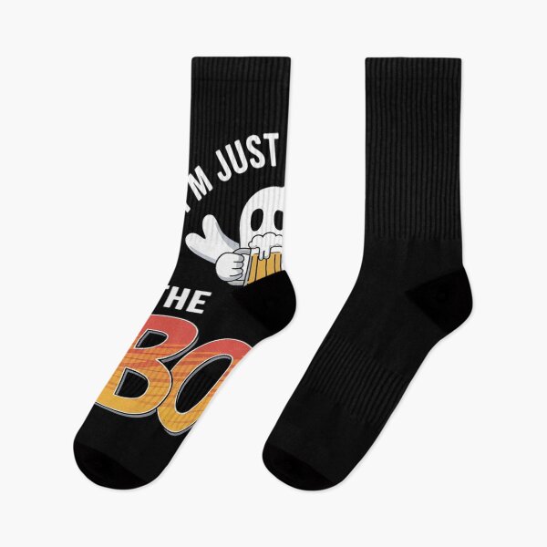 Item preview, I'm Just Here for the Boos Funny Halloween Ghost 6  designed and sold by KotexTemu.