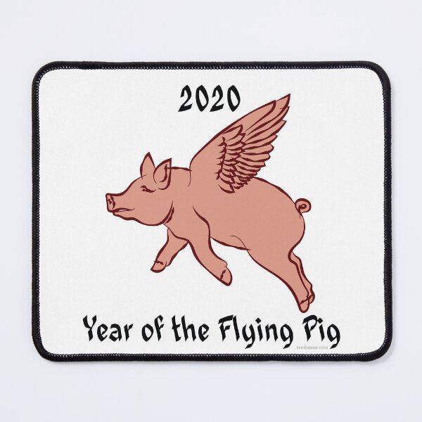 Item preview, Year of the Flying Pig designed and sold by T4Texas.