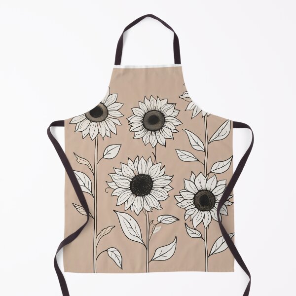 Item preview, Simple Botanical Sunflower Illustration in Line Style. designed and sold by MissYouONLY.