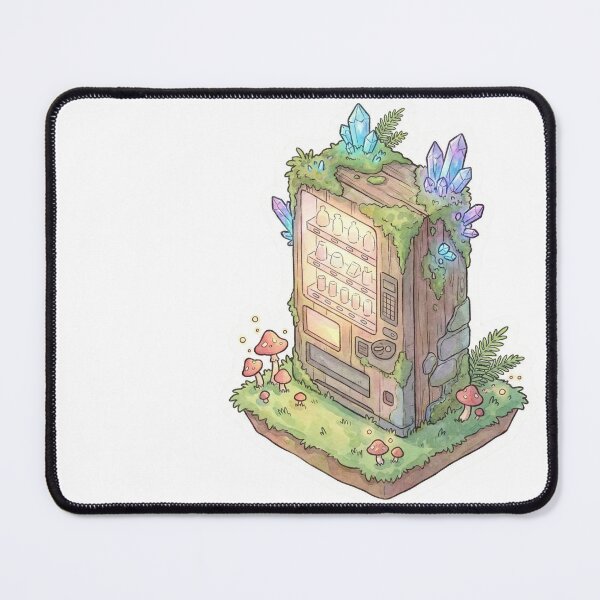 Item preview, Magical Ghibli Vending Machine - Floating Island Sticker designed and sold by DigitalVibes Art, CreatorSpace, PixelMood. By AngryFish.Art..