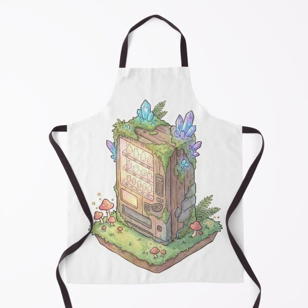 Item preview, Magical Ghibli Vending Machine - Floating Island Sticker designed and sold by DigitalVibes Art, CreatorSpace, PixelMood. By AngryFish.Art..