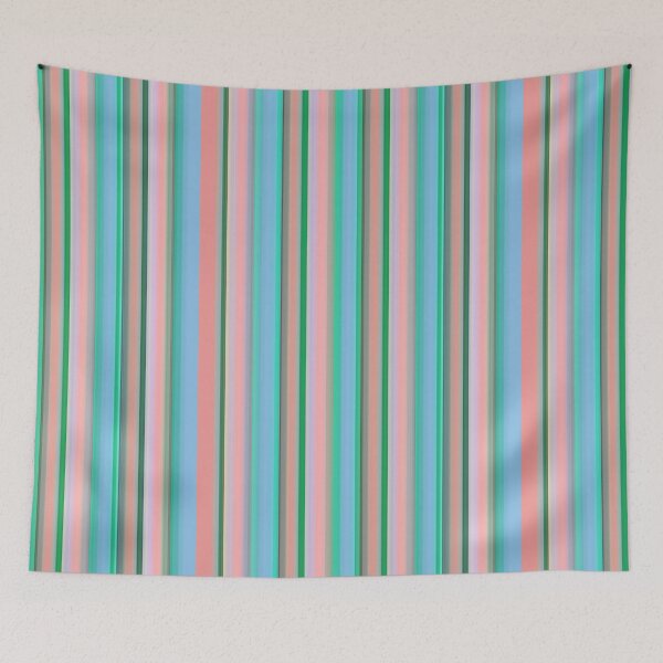 Item preview, Pinks and Blue Stripes Pattern designed and sold by Pickle Wicked Designs.