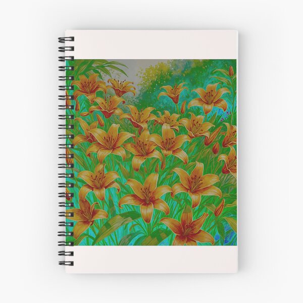 Item preview,  Yellow oranged lilies to Mariana #3 designed and sold by Helios Be. Lavsh.