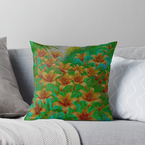 Item preview,  Yellow oranged lilies to Mariana #3 designed and sold by Helios Be. Lavsh.