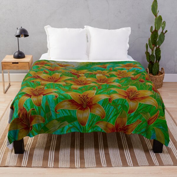 Item preview, Yellow oranged lilies to Mariana #3 designed and sold by Helios Be. Lavsh.