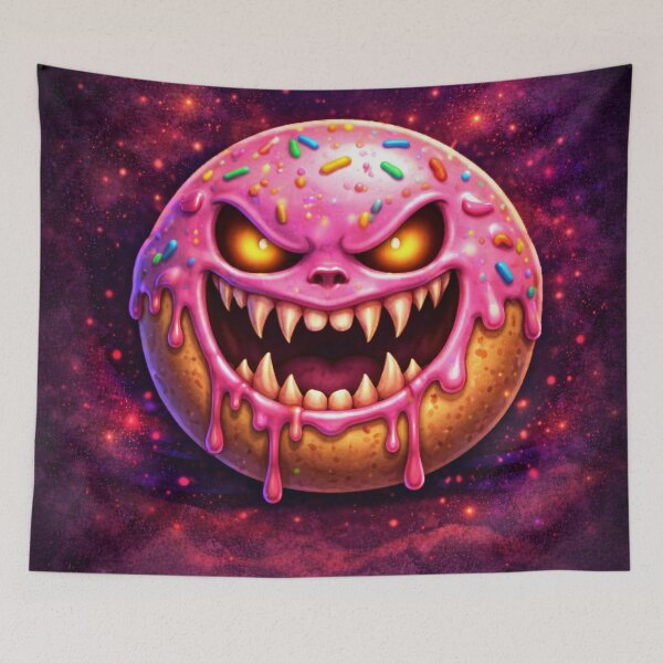 Item preview, Evil Candy Donut Grin designed and sold by mindmadecrafts.