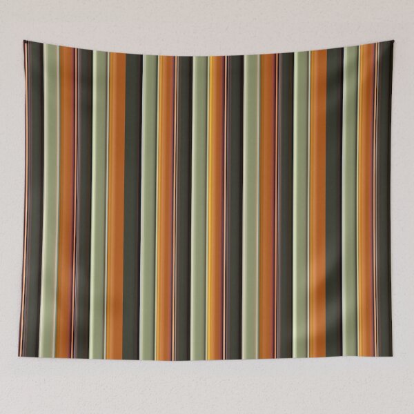 Item preview, Pumpkin Spice Pin Stripes Pattern designed and sold by Pickle Wicked Designs.
