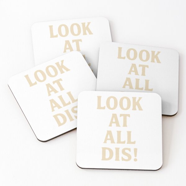 Item preview, Look At All Dis! designed and sold by buycostarica.
