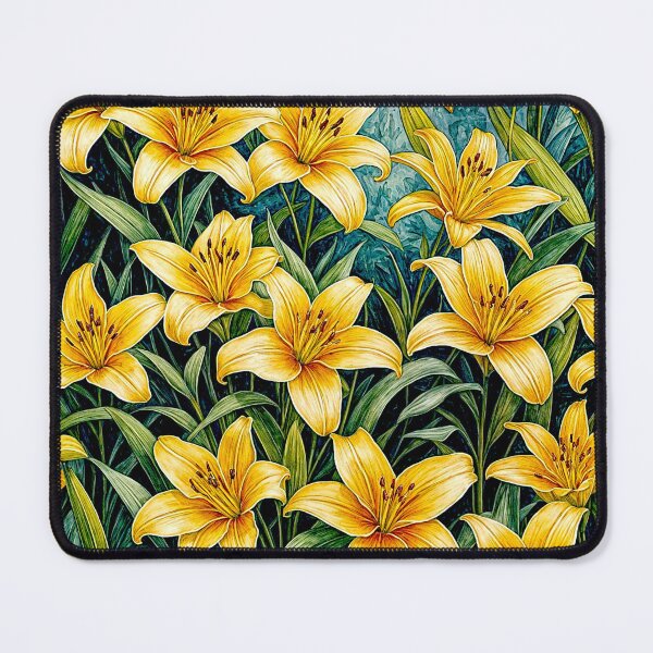 Item preview, Yellow oranged lilies to Mariana #4 designed and sold by Helios Be. Lavsh.