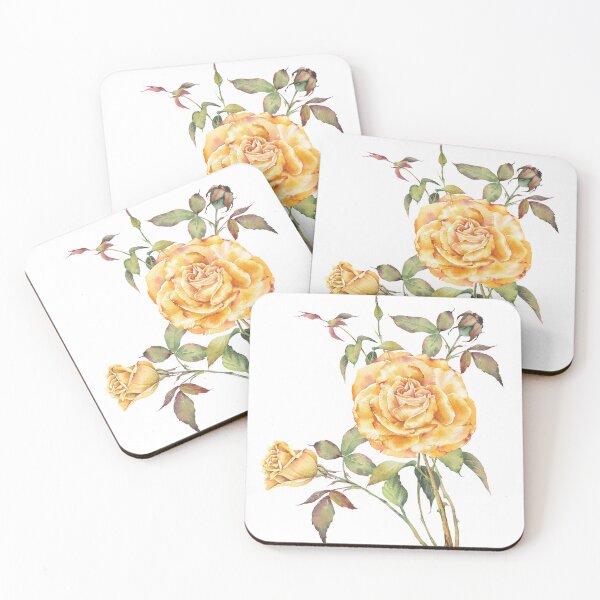 Item preview, Yellow rose flower Garden clip art designed and sold by jeannadano.