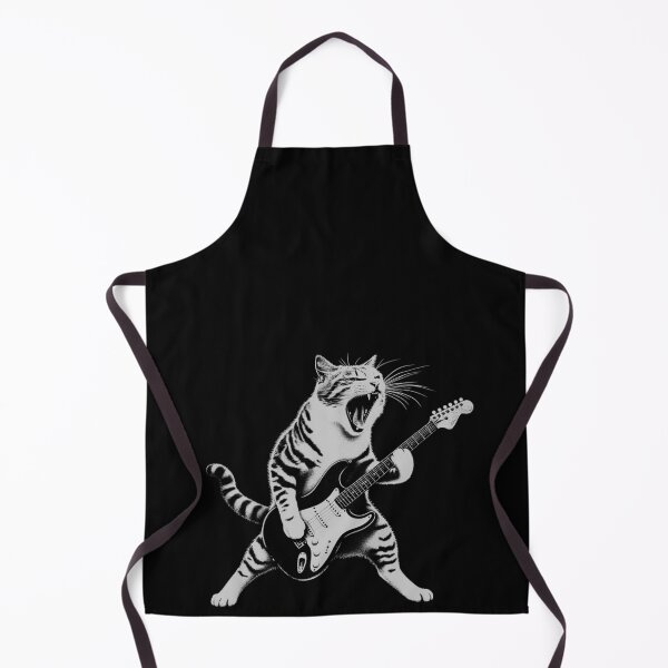 Item preview, Gift of Meow-sic  – pun on “Gift of Music,” perfect for a rockin’ cat designed and sold by BLAKZONE.
