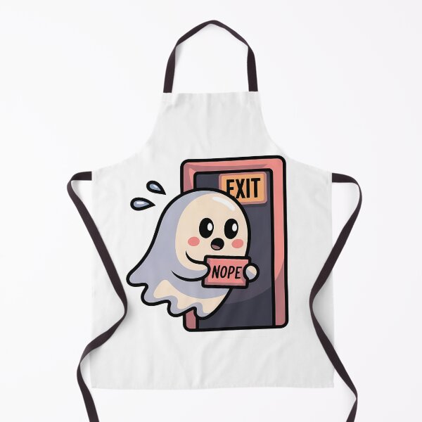 Item preview, I Would Like To Leave Now Funny Introvert Ghost designed and sold by GiftsForge.