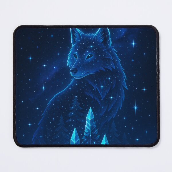 Item preview, Enchanting Universe: Crystal Wolf Guardian designed and sold by MIArt Studio.