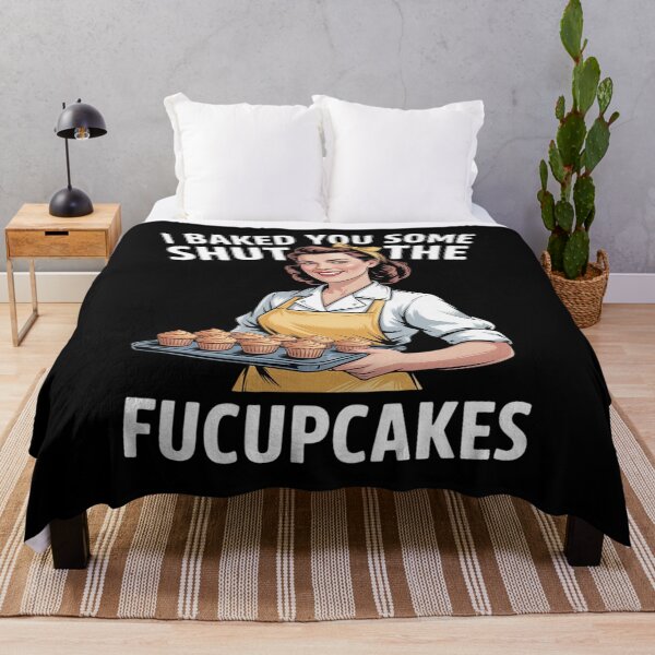 Item preview, Funny Vintage Housewife I Baked You Some Shut The Fucupcakes 33 designed and sold by InspiredFoul.