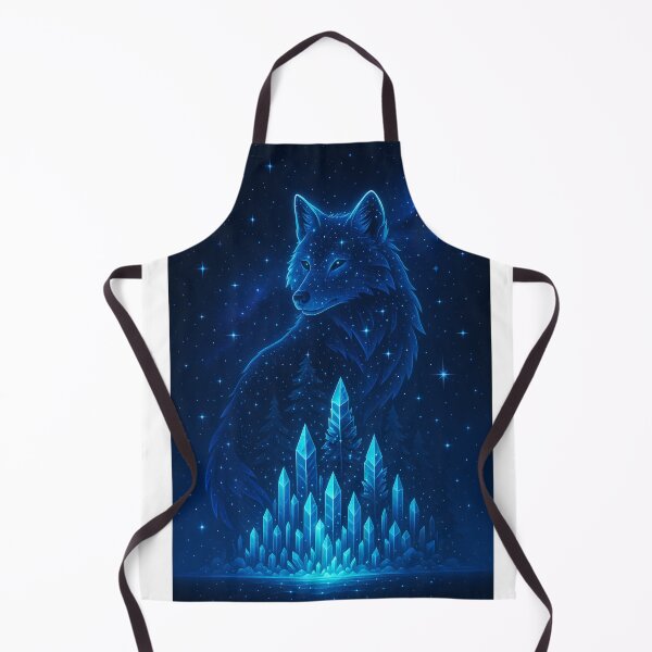 Item preview, Enchanting Universe: Crystal Wolf Guardian designed and sold by MIArt Studio.