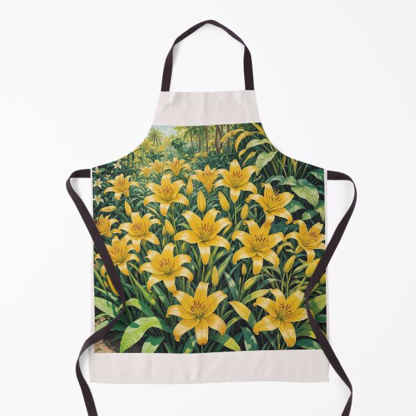 Item preview, Yellow oranged lilies to Mariana #5 designed and sold by Helios Be. Lavsh.