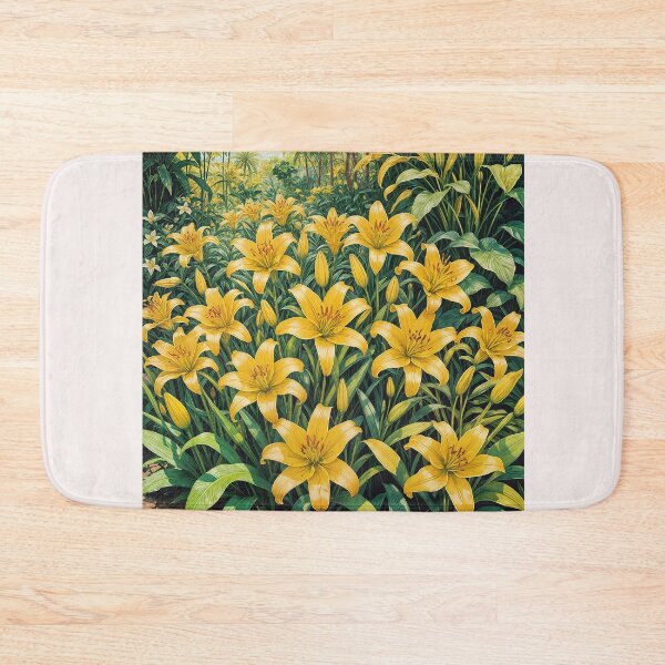 Item preview, Yellow oranged lilies to Mariana #5 designed and sold by Helios Be. Lavsh.