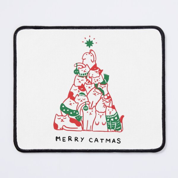 Item preview, Christmas Cat Tree - Merry Catmas designed and sold by jennysselling.