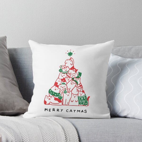 Item preview, Christmas Cat Tree - Merry Catmas designed and sold by jennysselling.