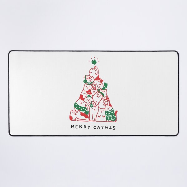 Item preview, Christmas Cat Tree - Merry Catmas designed and sold by jennysselling.