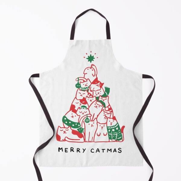 Item preview, Christmas Cat Tree - Merry Catmas designed and sold by jennysselling.