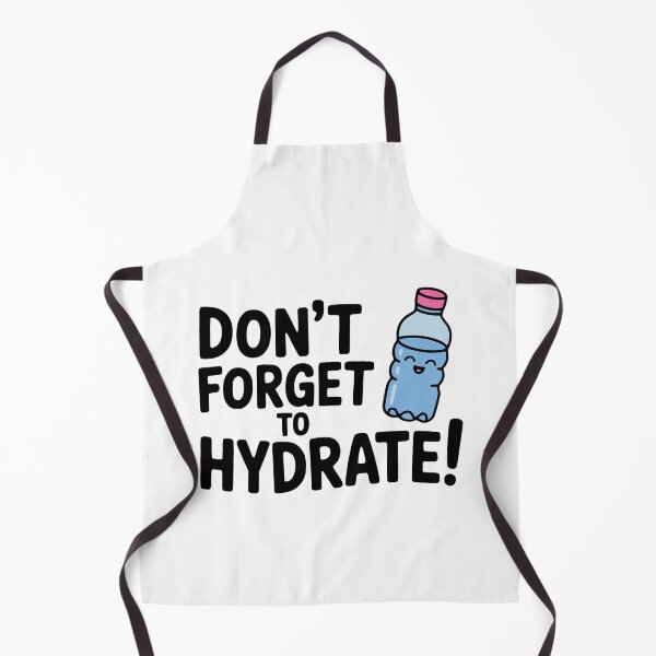 Item preview, Don't Forget To Hydrate! Cute Water Bottle Pun designed and sold by PMCreative.