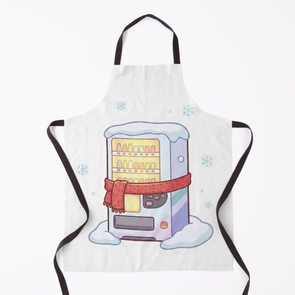 Item preview, Cozy Kawaii Vending Machine in Snow - Cute Winter Sticker designed and sold by DigitalVibes Art, CreatorSpace, PixelMood. By AngryFish.Art..