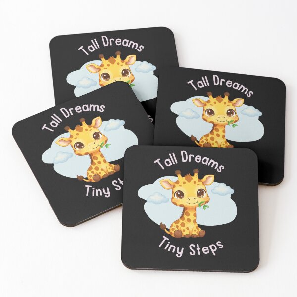 Item preview, Tall Dreams Tiny Steps Giraffe by IN Tales designed and sold by IN Tales.