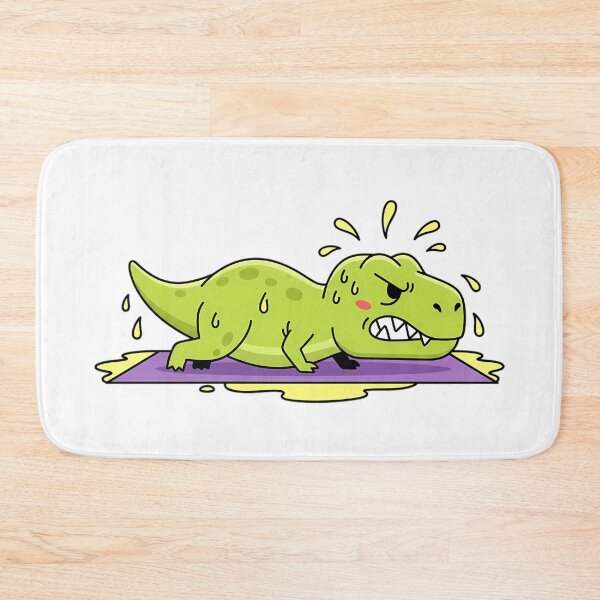 Item preview, T-Rex Hates Pushups Funny Dinosaur Workout Gym Humor designed and sold by GiftsForge.