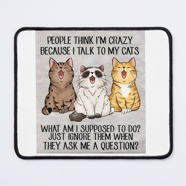 Item preview, Funny Cat Lover Quote designed and sold by Next-level-arts.