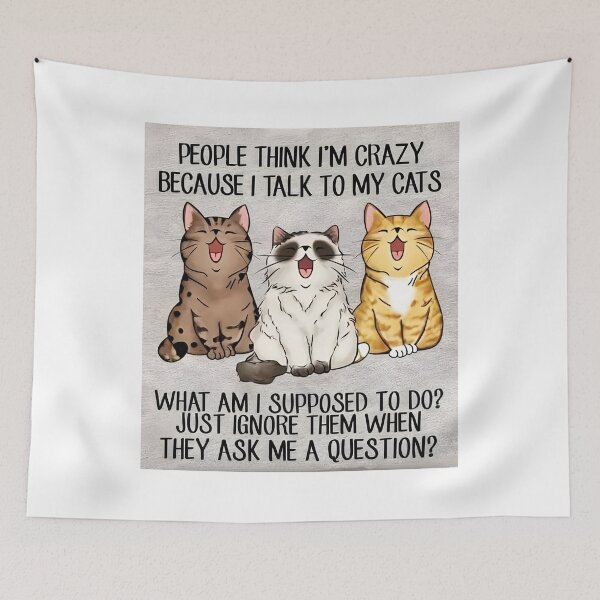 Item preview, Funny Cat Lover Quote designed and sold by Next-level-arts.