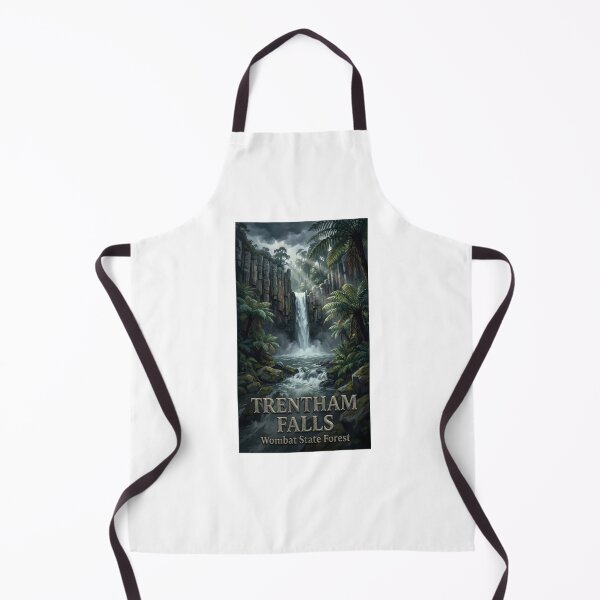 Item preview, Trentham Falls Victoria - Basalt Columns & Waterfall Art designed and sold by Digital Dreams Arts.