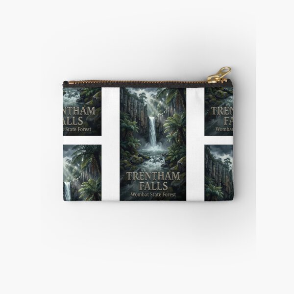 Item preview, Trentham Falls Victoria - Basalt Columns & Waterfall Art designed and sold by Digital Dreams Arts.