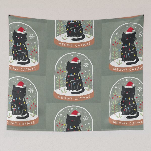 Item preview, Meowy Catmas designed and sold by jennysselling.