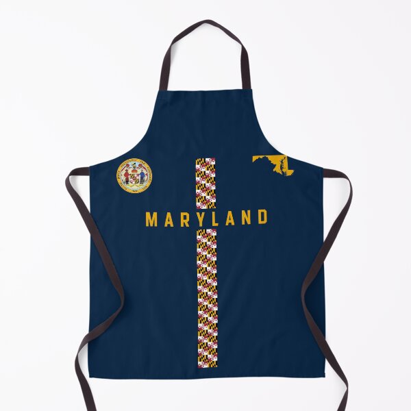 Item preview, Maryland Pride, Cross & State Silhouette Graphic designed and sold by mashmosh.