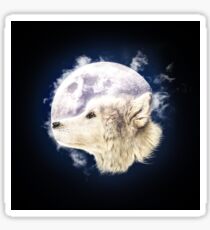 Wolf Moon Sticker