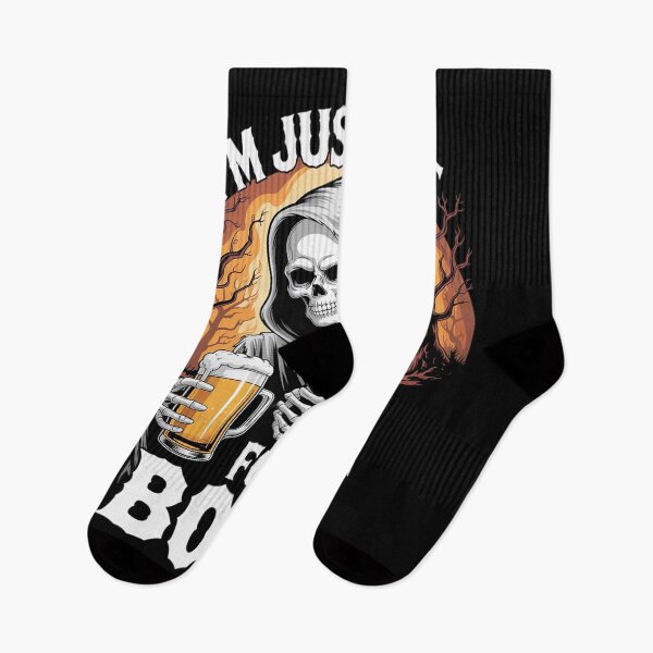 Item preview, I'm Just Here For The Boos Ghost Funny Men Women Halloween 4  designed and sold by KotexTemu.