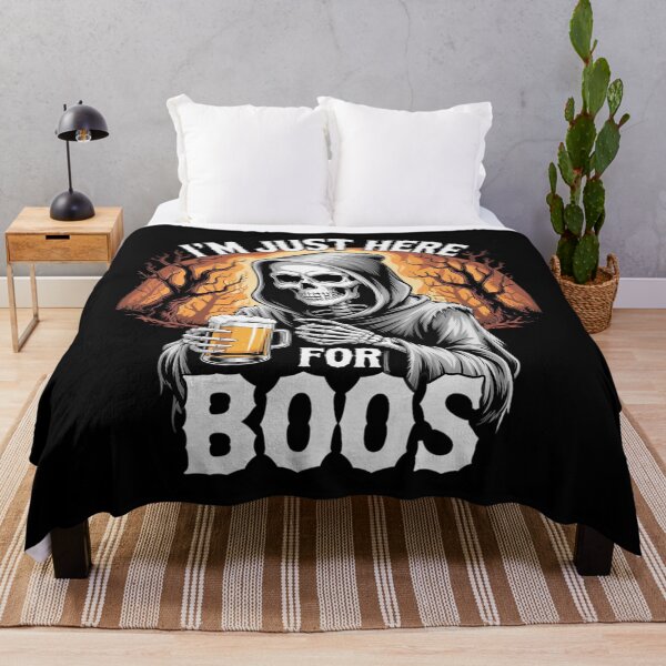 Item preview, I'm Just Here For The Boos Ghost Funny Men Women Halloween 4 designed and sold by KotexTemu.