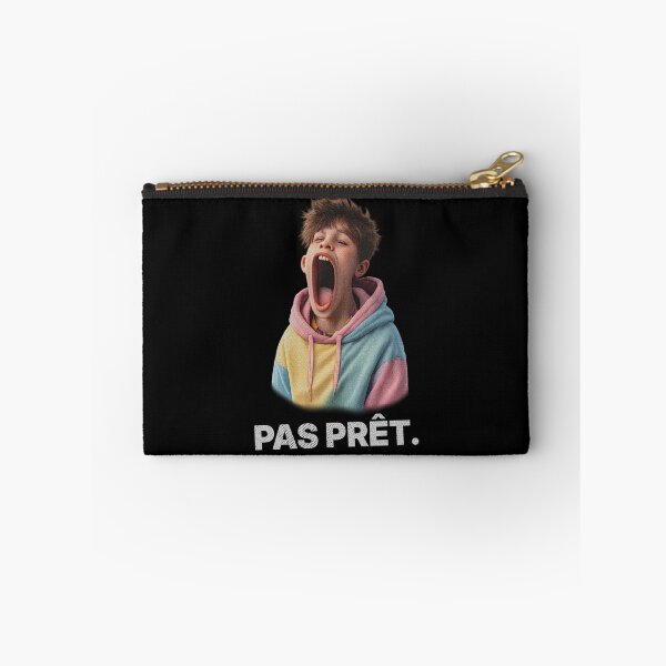Aperçu de l'œuvre Pas prêt – Meme fatigue & humour absurde créée et vendue par Badsketchclub.