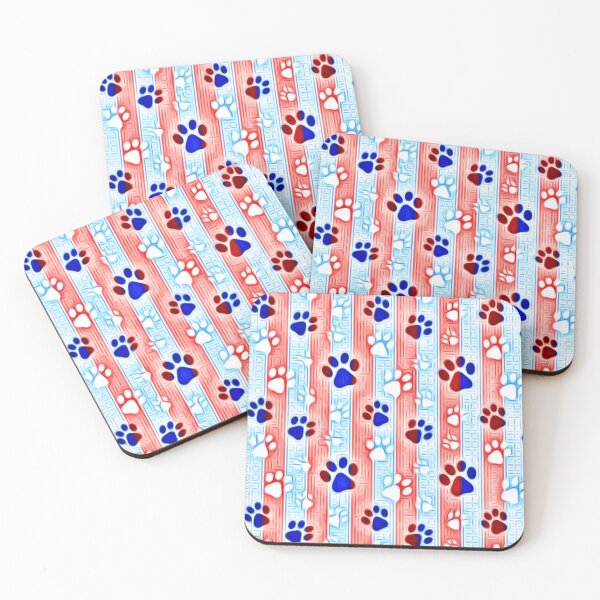 Item preview, Merica Paw Prints designed and sold by Pickle Wicked Designs.