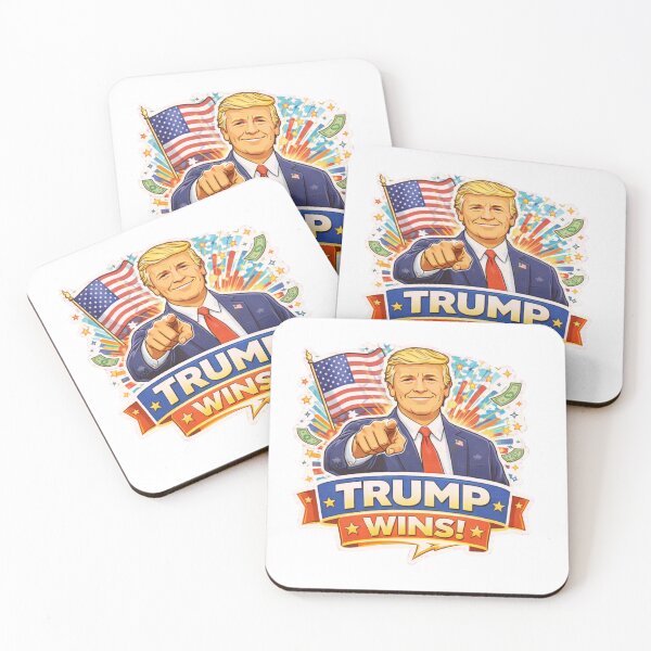 Item preview, Trump Wins designed and sold by StickerMan17.